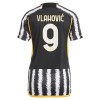 Juventus 2023-24 Vlahovic 9 Dames Thuisshirt